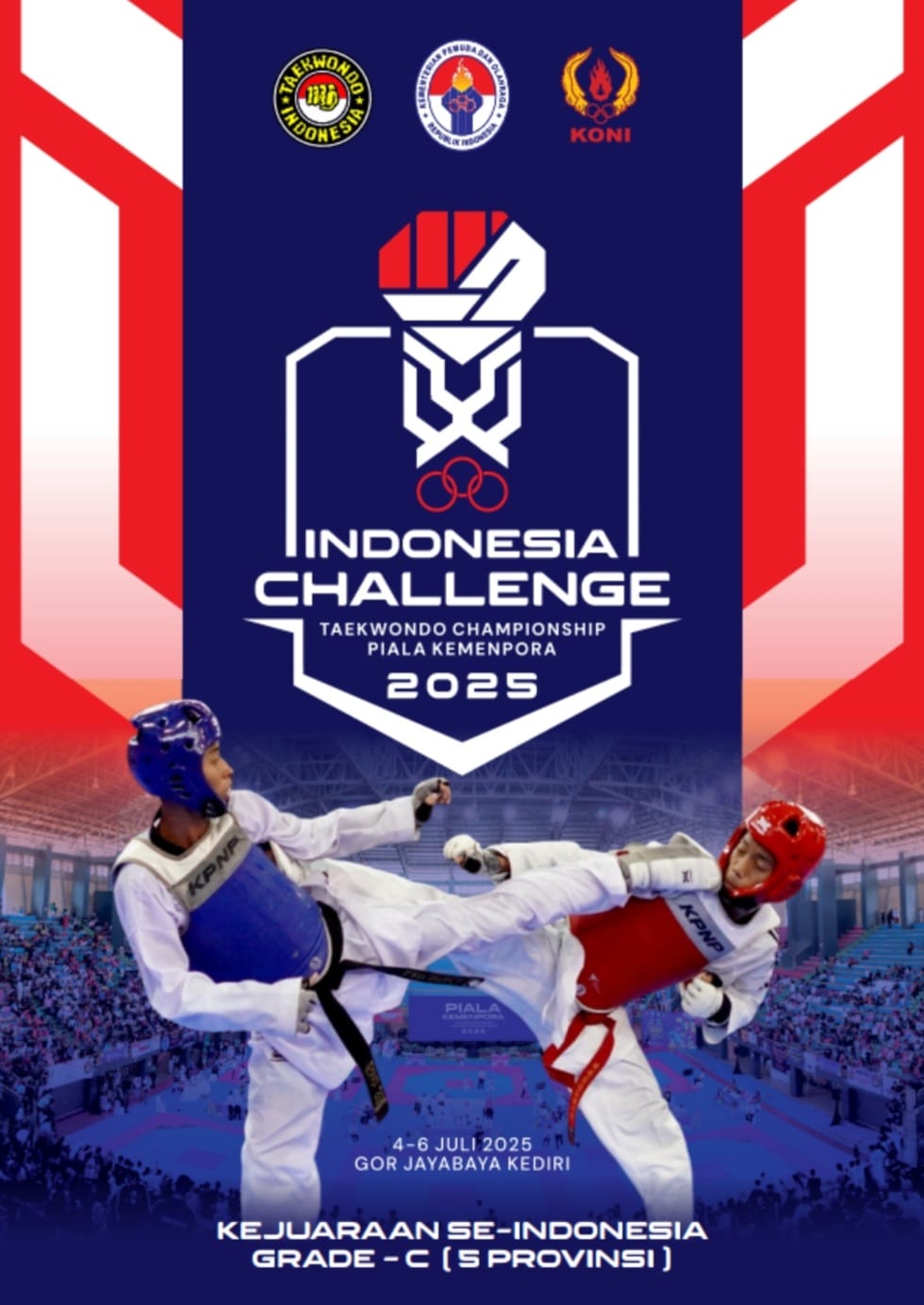 Ajang Pertarungan Prestasi Taekwondo di Tanah Air Taekwondo Indonesia Dojang TTA Malang