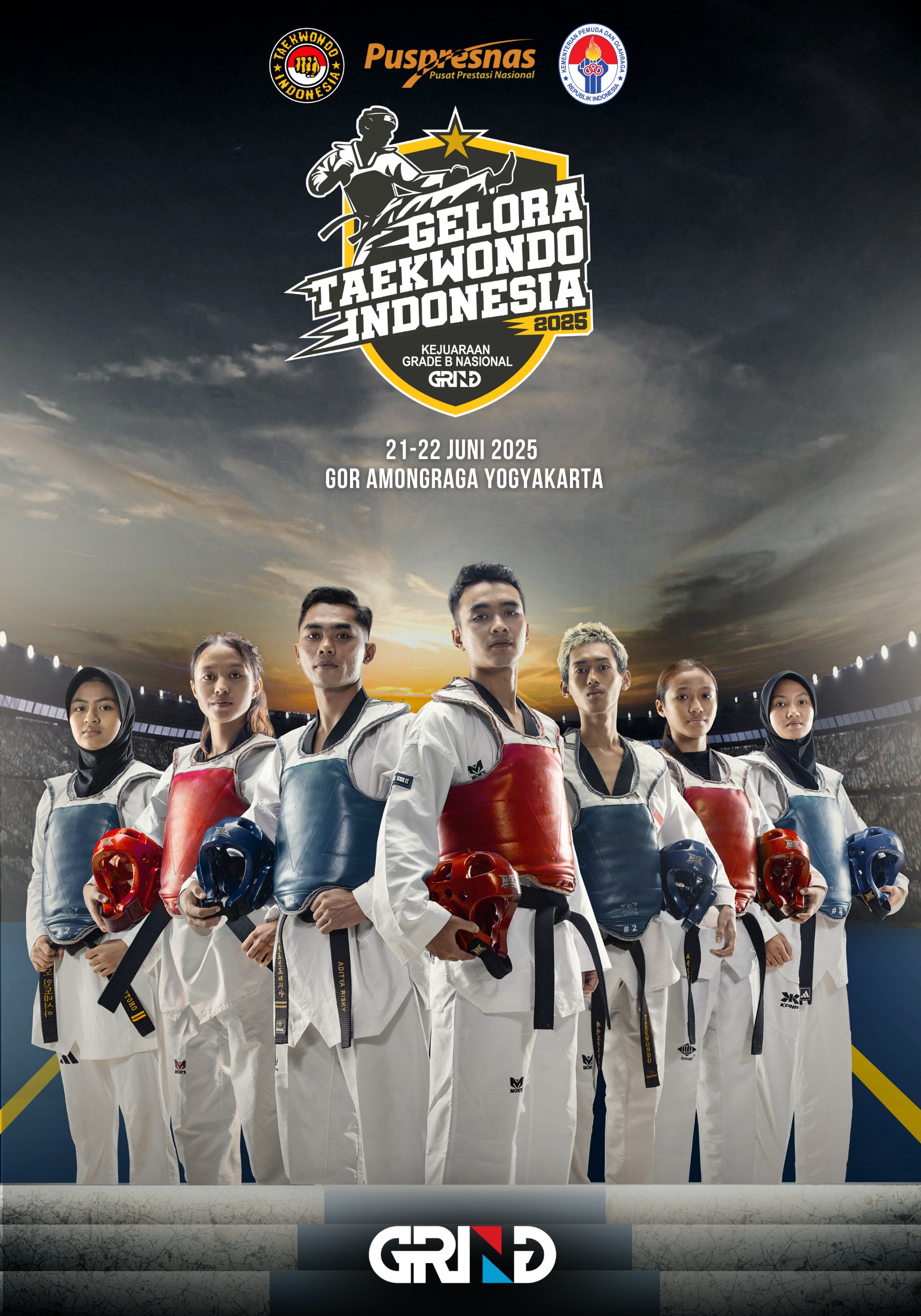 Panggung Juara Taekwondo Indonesia Taekwondo Indonesia Dojang TTA Malang